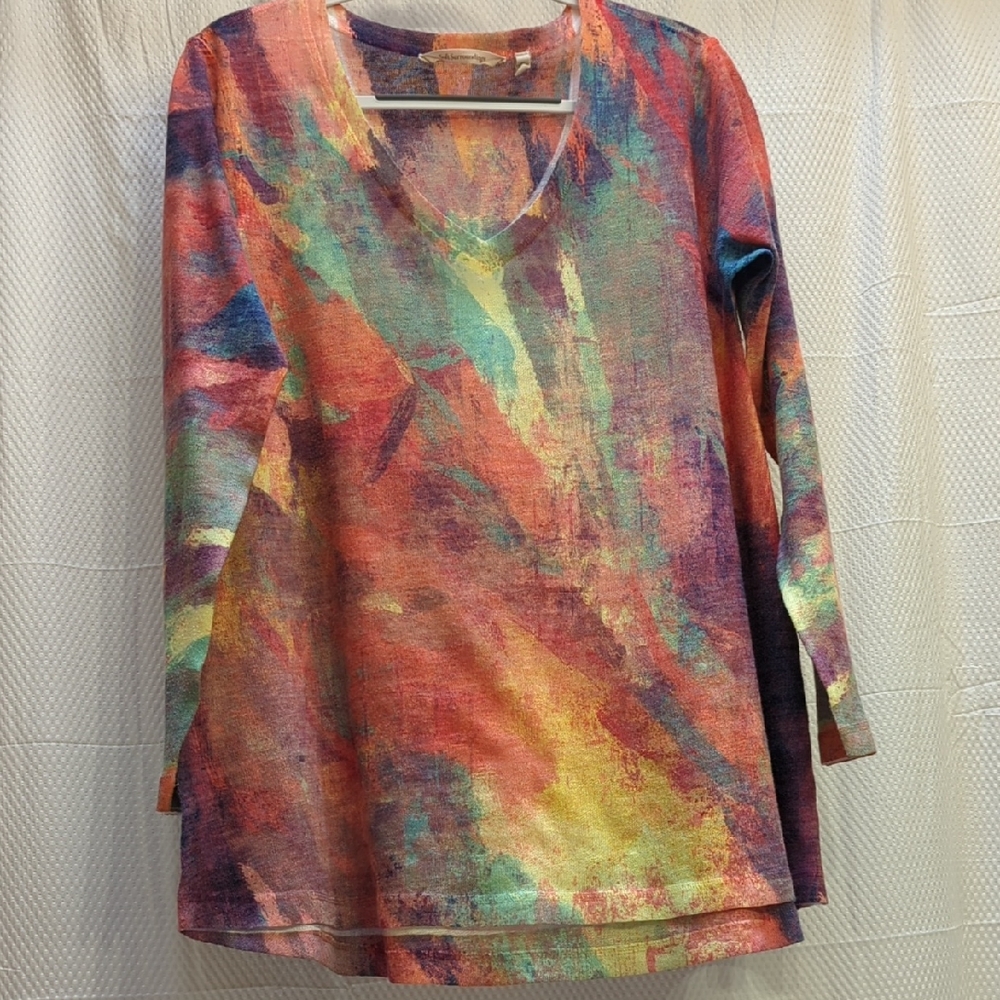 Soft Surroundings V-Neck Sweater Top